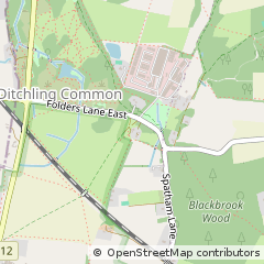 Map of Hassocks, East Sussex