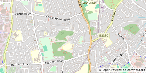 Map of Reading, Berkshire