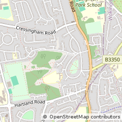 Map of Reading, Berkshire