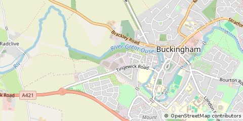 Map of Buckingham