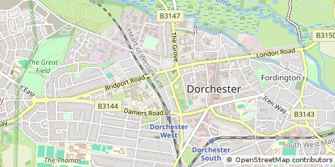 Map of Dorset