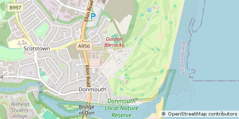 Map of Aberdeen
