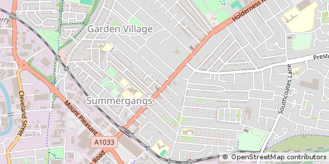 Map of Hull