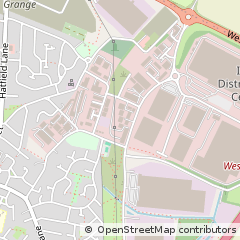 Map of Doncaster, South Yorkshire