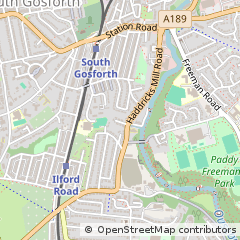 Map of Newcastle Upon Tyne