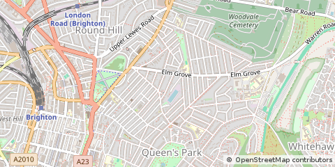 Map of Brighton