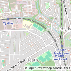 Map of Cardiff