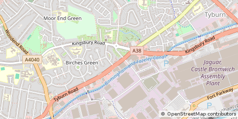Map of Birmingham