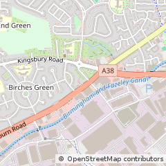 Map of Birmingham