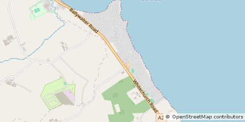 Map of Newtownards, Co.down