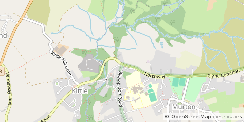 Map of Swansea