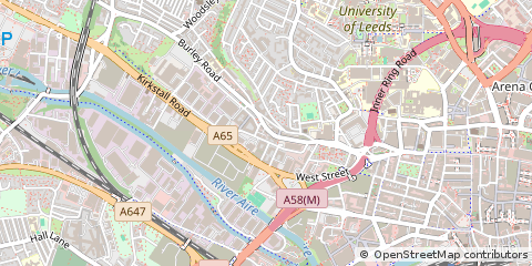 Map of Leeds