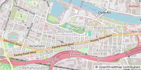 Map of Glasgow