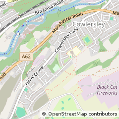 Map of Huddersfield
