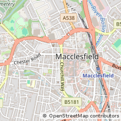 Map of Cheshire