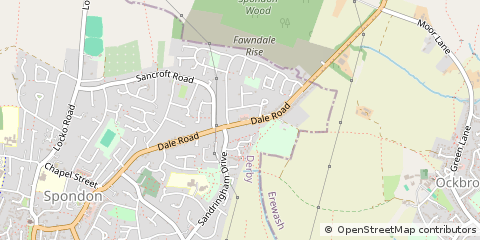 Map of Derby