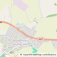 Map of Leicester, Leicestershire