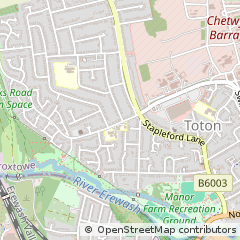 Map of Nottingham