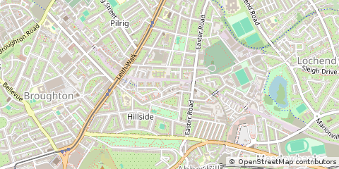 Map of Edinburgh