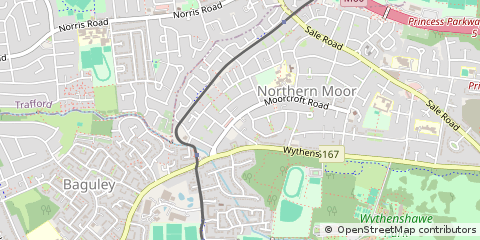 Map of Manchester