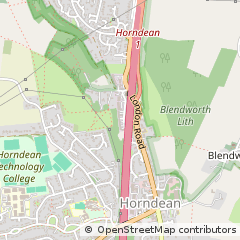 Map of Waterlooville