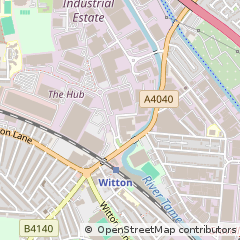 Map of Birmingham