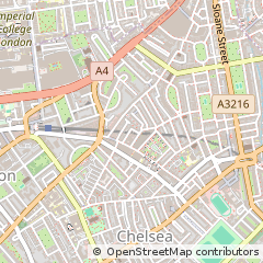 Map of Chelsea, London
