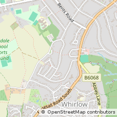 Map of Sheffield