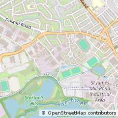 Map of Northampton