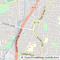 Map of Waltham Cross
