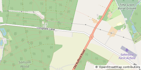 Map of Nottingham, Nottinghamshire