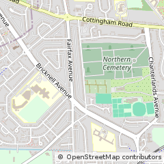Map of Hull
