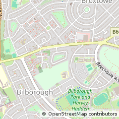 Map of Nottingham