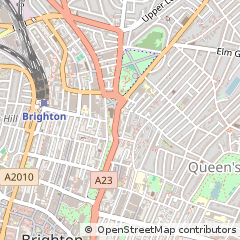 Map of Brighton, East Sussex