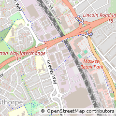 Map of Peterborough