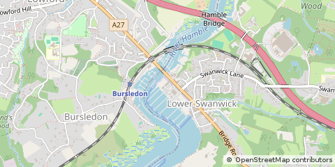 Map of Southampton