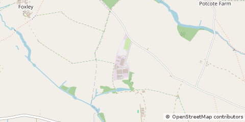 Map of Towcester, Nortants