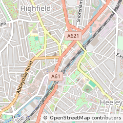 Map of Sheffield