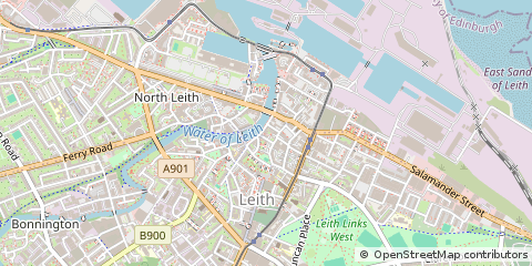Map of Edinburgh
