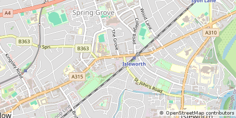 Map of Leeds, Middlesex