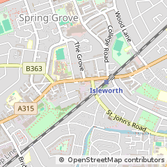 Map of Leeds, Middlesex