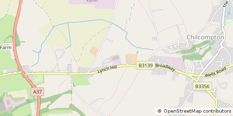 Map of Somerset