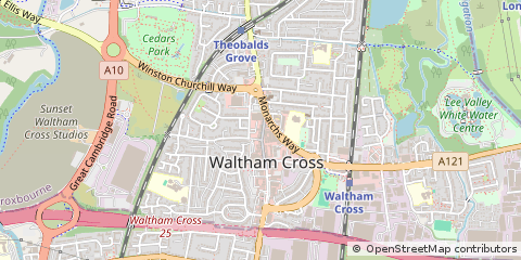 Map of Hertfordshire