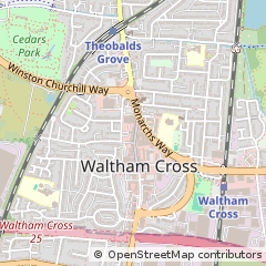 Map of Hertfordshire