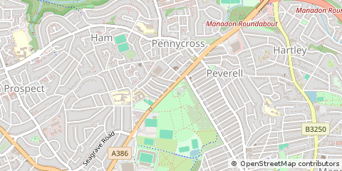 Map of Plymouth