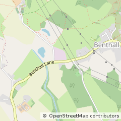 Map of Broseley, Shropshire