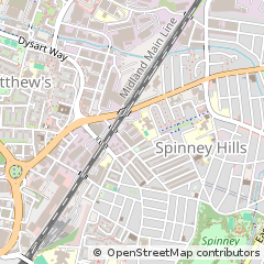 Map of Leicester