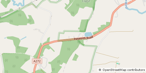 Map of Billingshurst, West Sussex