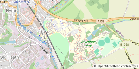 Map of Colchester, Essex