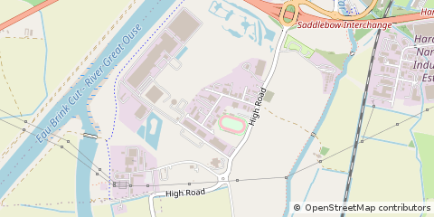 Map of King's Lynn, Norfolk